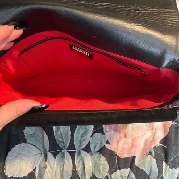 Christian Louboutin Farida Leopard Calf Hair & Leather Messenger Crossbody Bag - Picture 4 of 13